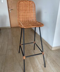 Taburete de Mimbre 