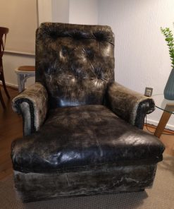 Sillón cuero 