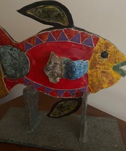 Escultura metal