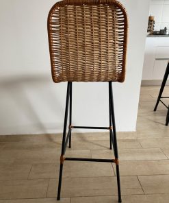 Taburete de Mimbre 