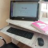 Monitor + escritorio + silla