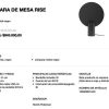 Lámpara de mesa rise