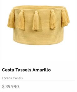Canasto amarillo 