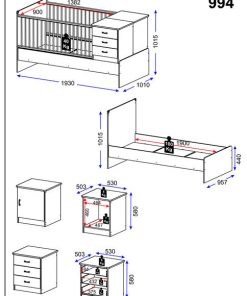 Cama Cuna 