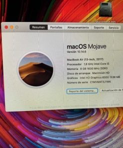 MacBook Air 13” 2017 8GB RAM/ 128 GB