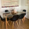 Comedor de vidrio 6 sillas