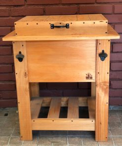 Cooler de madera 