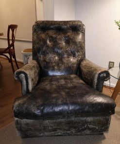 Sillón cuero 
