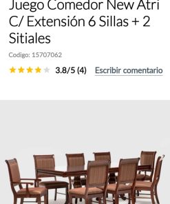 Comedor 8p