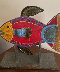 Escultura metal 