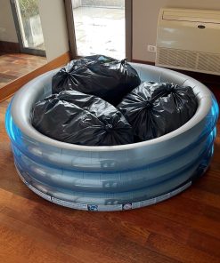 Piscina inflable + pelotas 