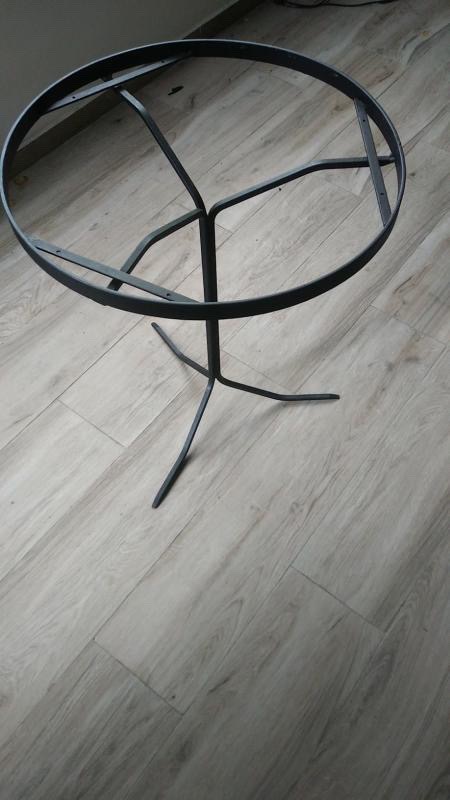 Mesa sin cubierta