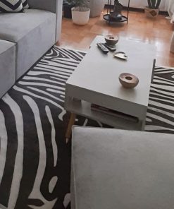 Alfombra cebra