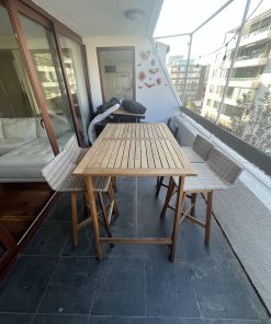 Comedor terraza + 4 pisos