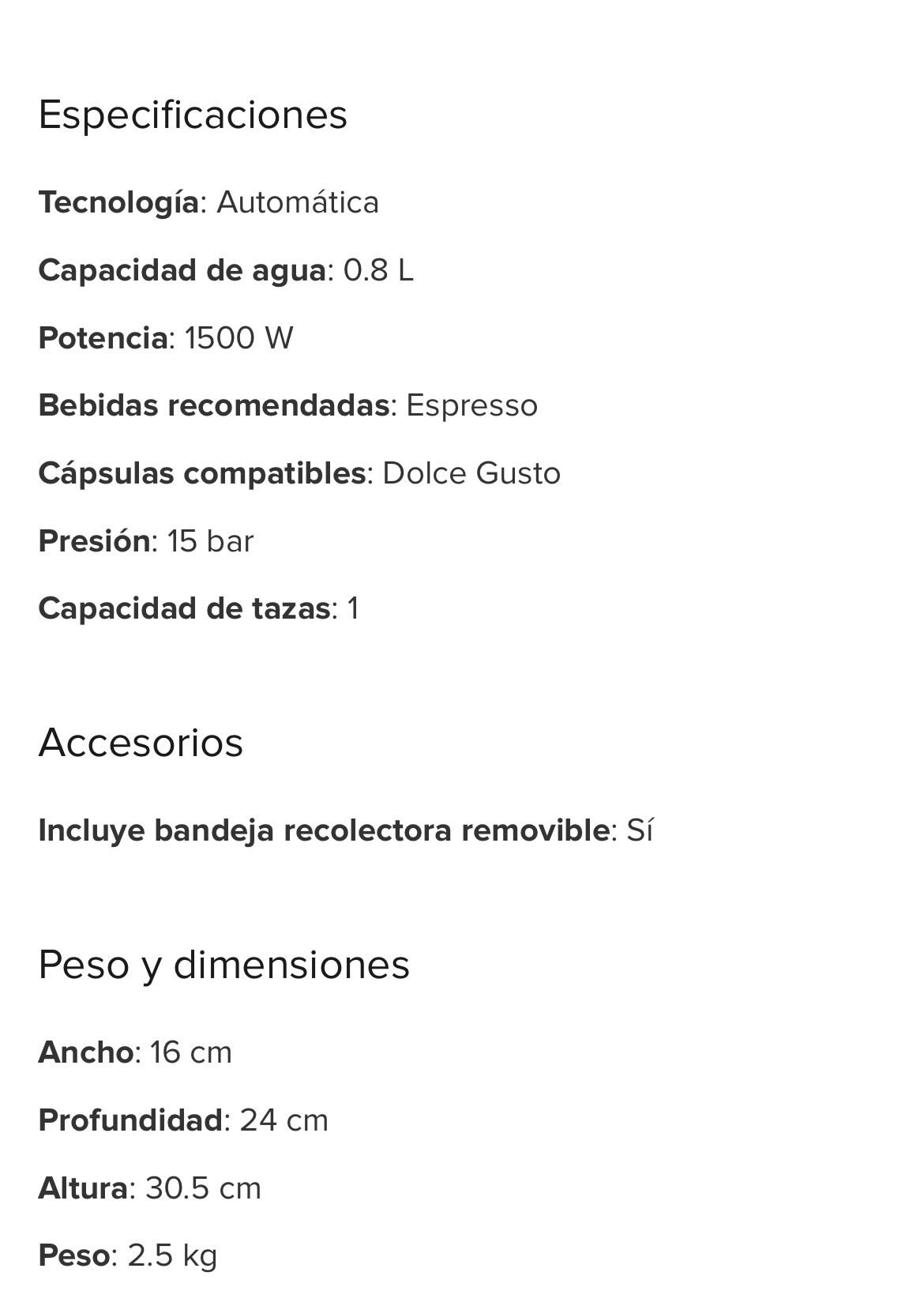 Cafetera automática - Imagen 5
