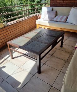 Mesa de centro de terraza