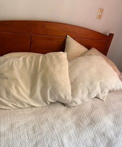 Cama 2p con respaldo y veladores