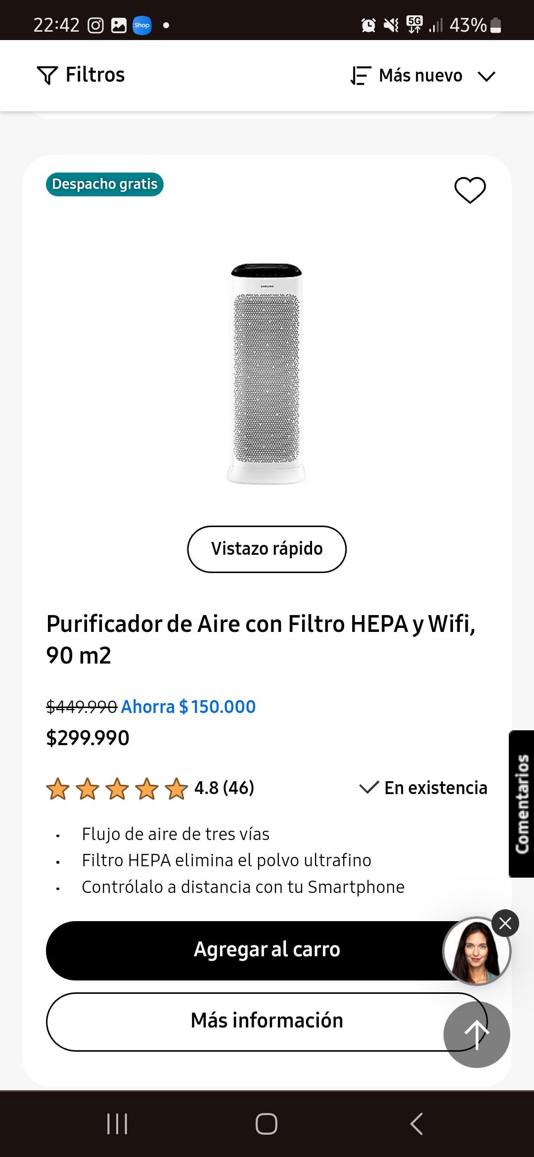 Purificador de aire - Imagen 2