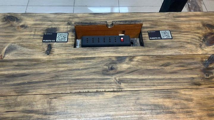Mesa de Pino Oregón - Imagen 2