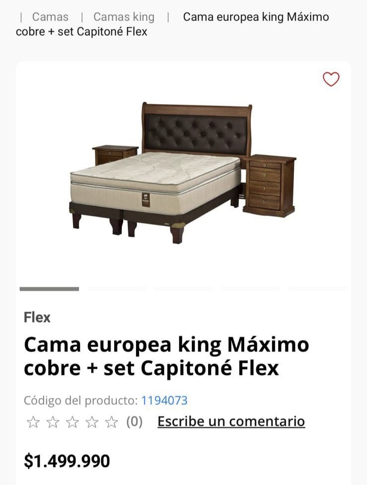 Cama con veladores - Imagen 9