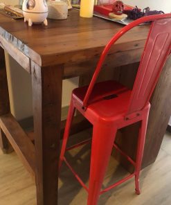 Mesa bar con 2 sillas