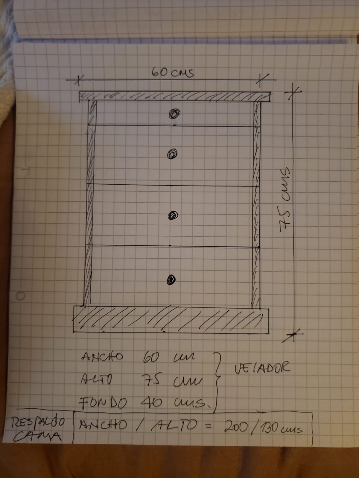 Cama con veladores - Imagen 8