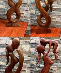 Esculturas madera 4 modelos