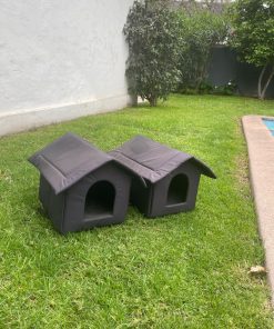 Par de casas mascota exterior