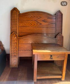 Cama 1p con velador
