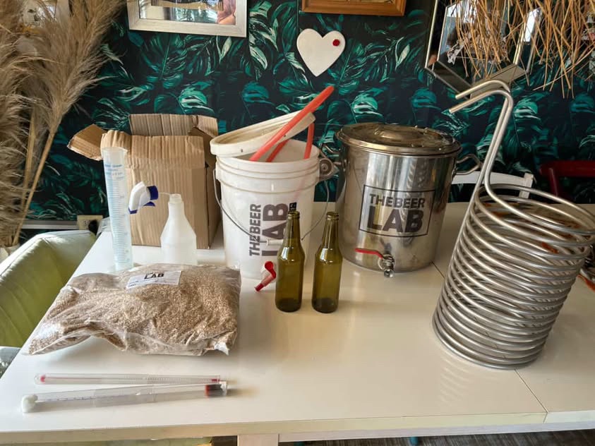 Kit para hacer cerveza
