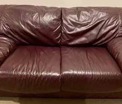 Sillón de cuero