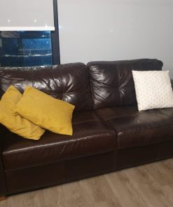 Sillón de cuero Rosen
