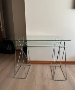 Escritorio de vidrio templado