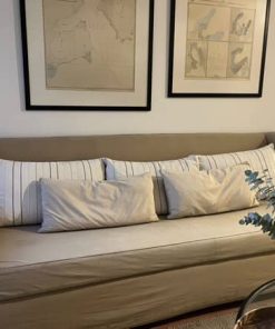 Sofá Beige con funda desmontable
