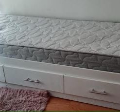 Cama 1p con colchón