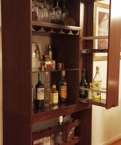 Mueble bar de raulí