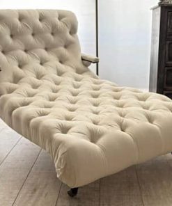 Chaise Longue capitone