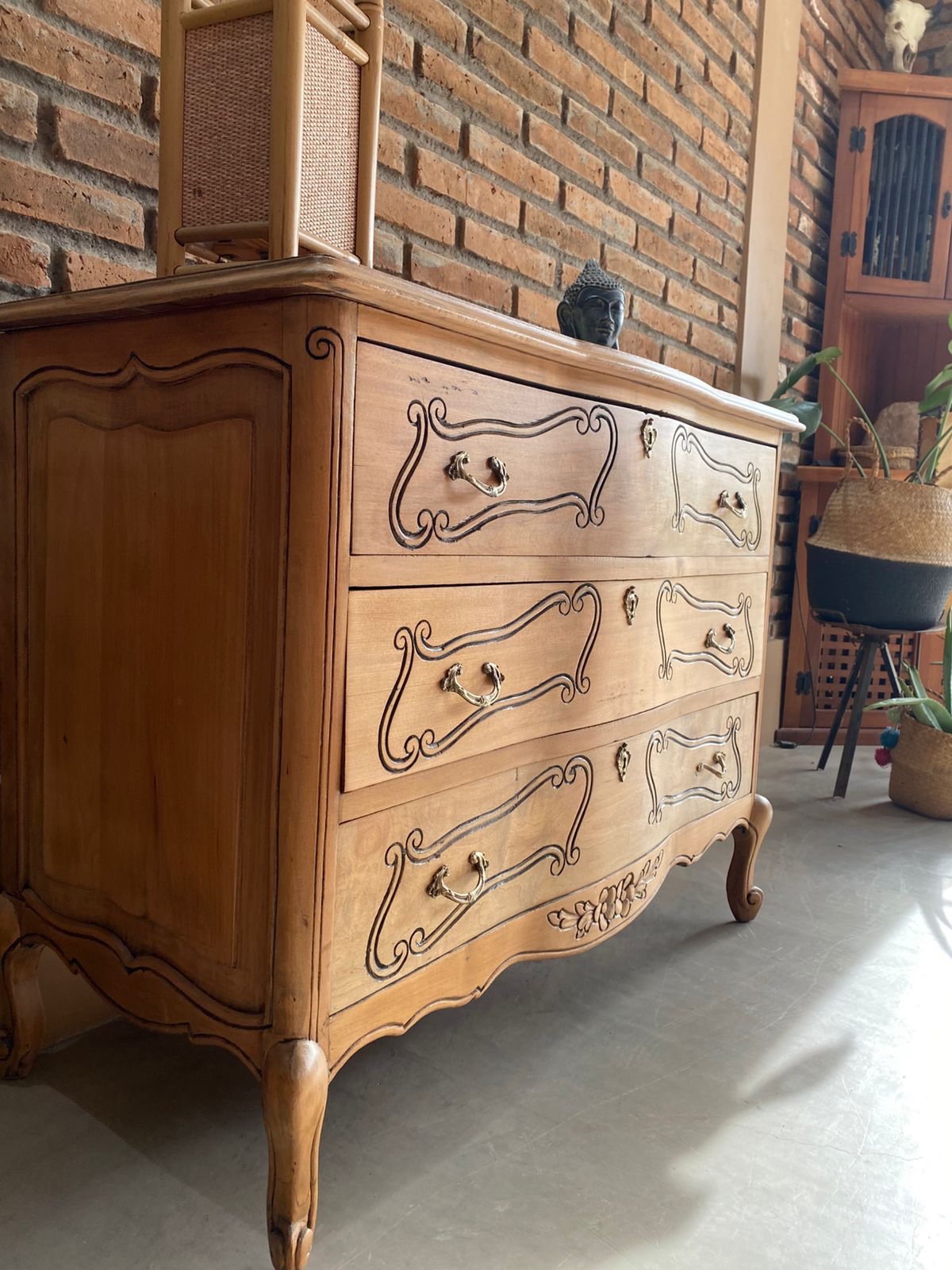 Cómoda Normando Madera Maciza Raulí - Imagen 2