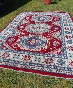Alfombra de lana y algodon