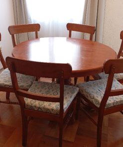 Comedor De Madera + 6 Sillas