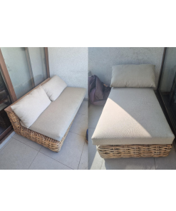 Sillón Seccional de terrraza mimbre