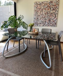 Mesa de comedor de terraza