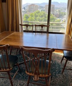 Comedor extensible con 6 sillas