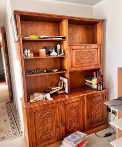 Biblioteca de madera