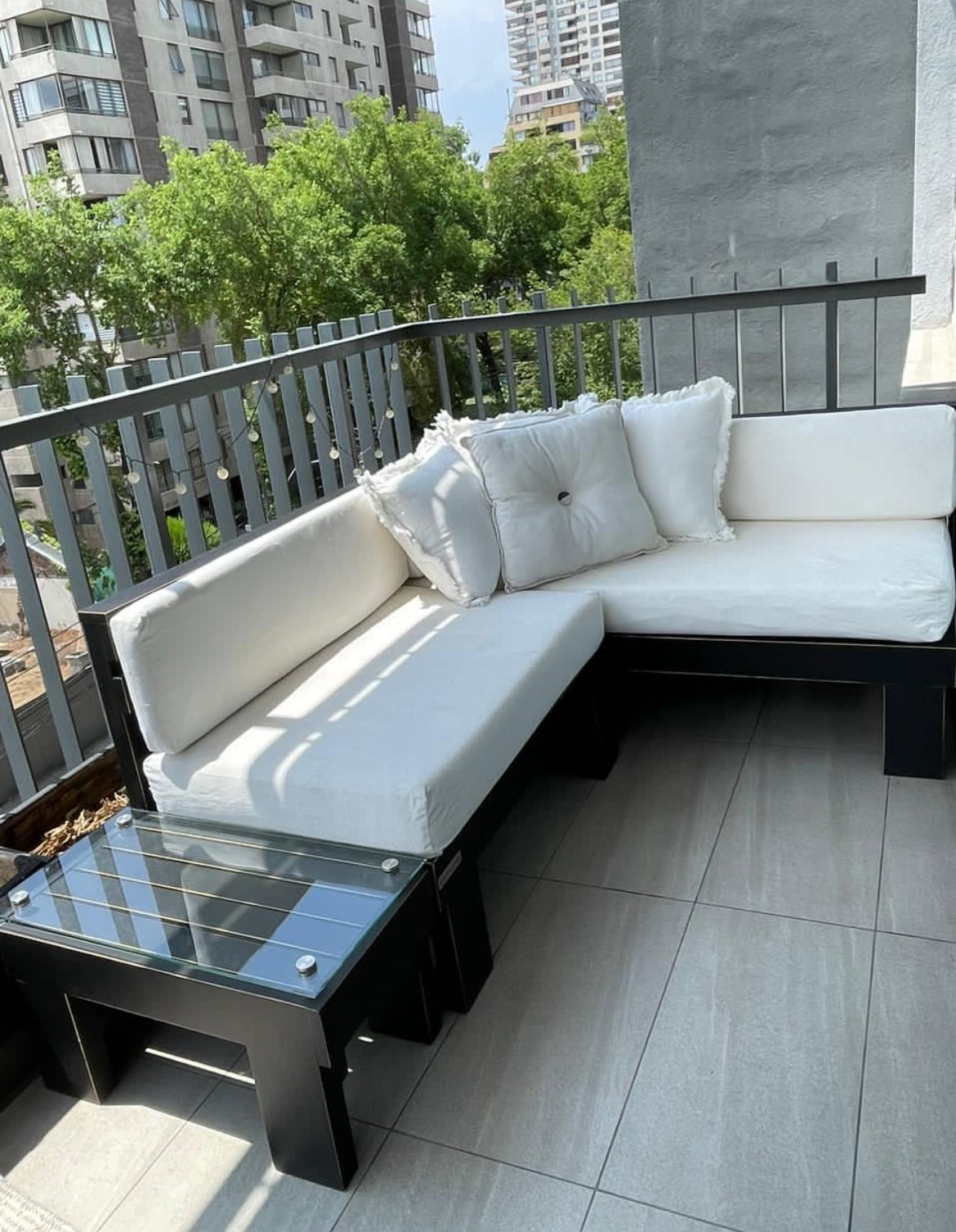 Terraza en L Rustic chic - Imagen 3