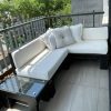 Terraza en L Rustic chic