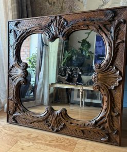 Espejo antiguo estilo Rocaille / Rococó francés