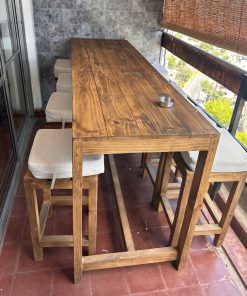 Comedor terraza de roble