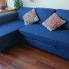 Sofá Cama en L + cajón IKEA