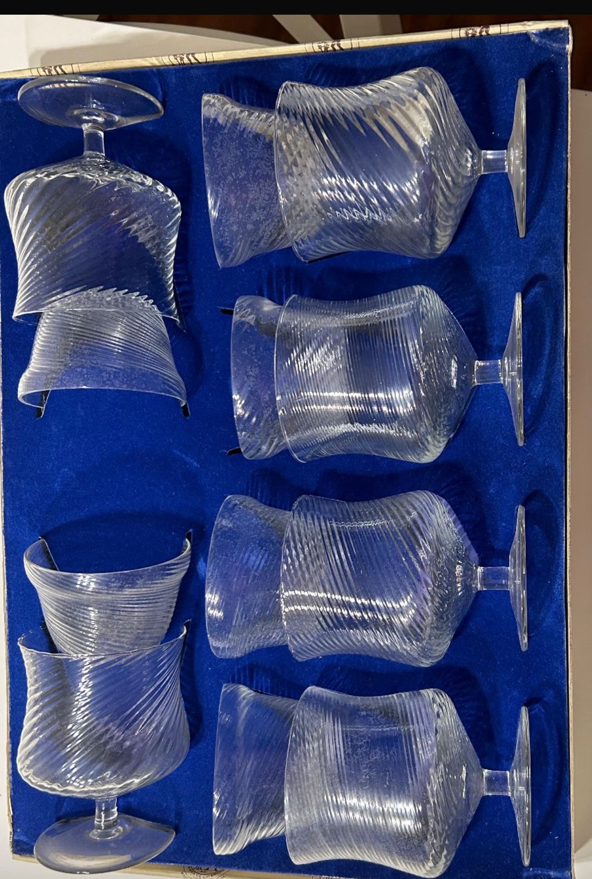 Juego de vasos de cristal - Imagen 2